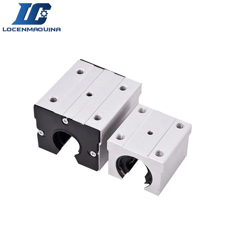 SBR16 SBR20 SBR25 Accessori per macchine per incidere SBR Guida lineare Cuscinetto Blocco di scorrimento Guida di scorrimento per carrello lineare del router CNC