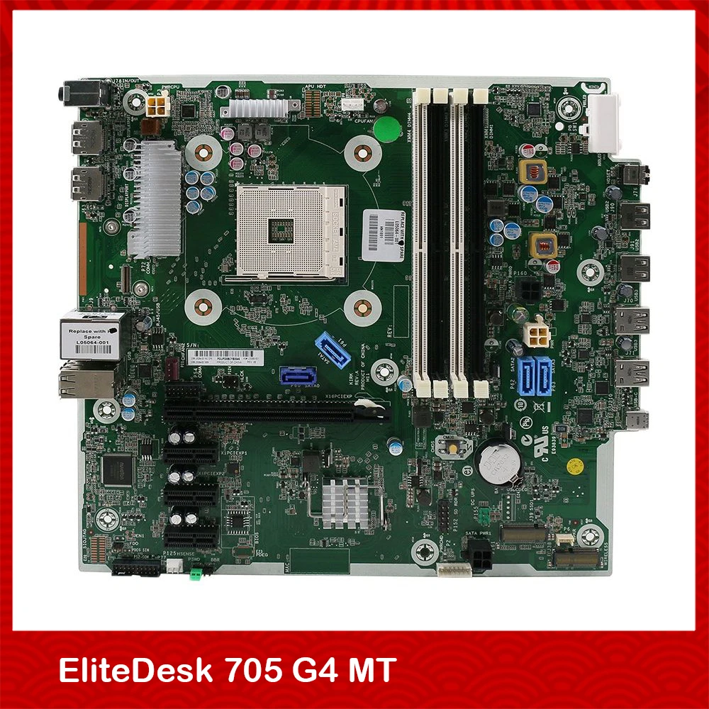 Desktop Motherboard For HP EliteDesk 705 G4 MT L05064-001 L03080-001 AM4 AMD Perfect Test Good Quality