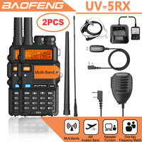 Baofeng 5RX 2PCS Walkie Talkie Air Band Wireless Copy Frequency Full Bands Long Range AM/FM UV-5R K5 Ham Two Way Radio