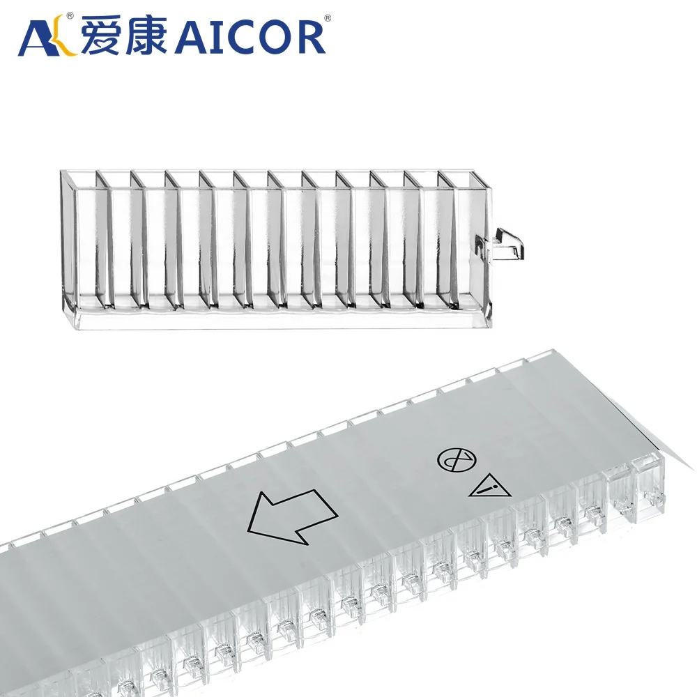 Laboratory multicell 12 holes Konelab cuvette
