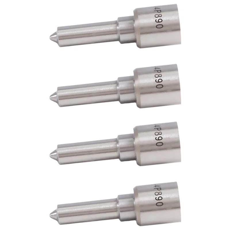 4 PCS DSLA144P890 0433175250 New Fuel Injector Nozzle Diesel Nozzle Silver Metal For 0445110036 0986435013