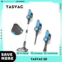 TASVAC S8 Cordless Vacuum Cleaner 23000Pa Strong Suction with Washable HEPA Filter Suitable 260W Motor 50Minutes Running time