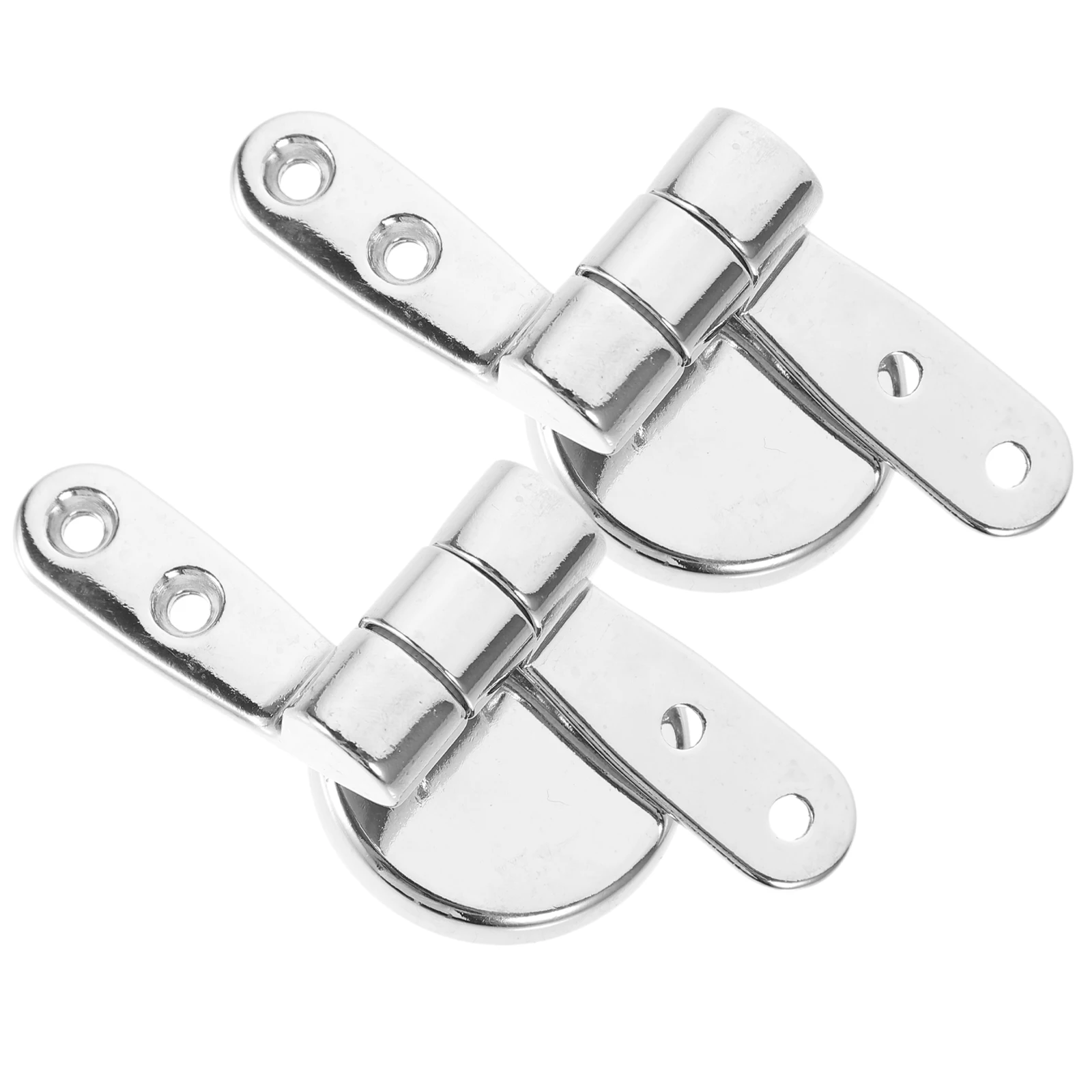 

Toilet Seat Hinge Durable Stainless Steel ABS Adjustable Fits Various Sizes Easy Installation Includes Screws Noise Free