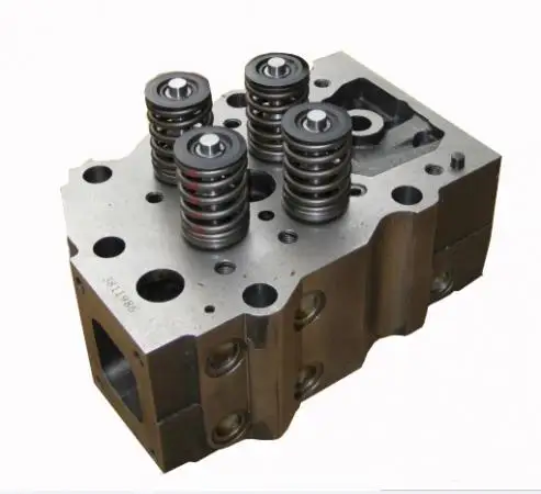 Die sel engine Chongqing K19 KTA19 KTA19D2 4 valve cylinder head assy 3811985 for cummins