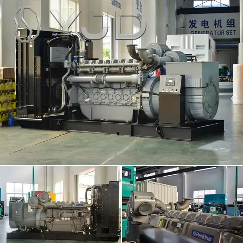 YJD Original Parkins China Manufacturer 720kw 900kva for Diesel Generator Electric Plant Genset Silent Type ATS Cheap Price
