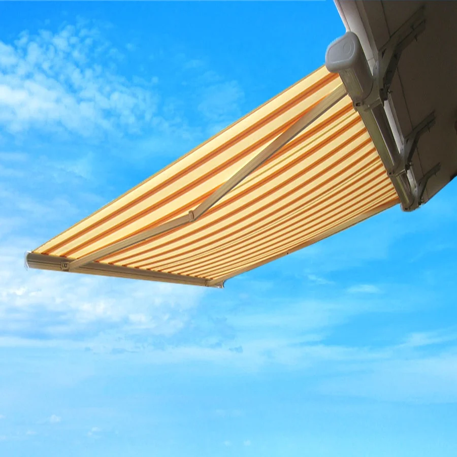 

Modern Wall Mounted Awning for Balcony Sunshade Terrace Home and Commercial Use