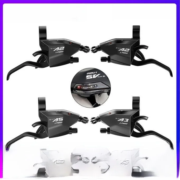 

LTWOO A27A38A59 Интегрированные тормозные ручки-переключатели 2-скоростные, 24-скоростные, 27-скоростные для горного велосипеда, аксессуары для велоспорта