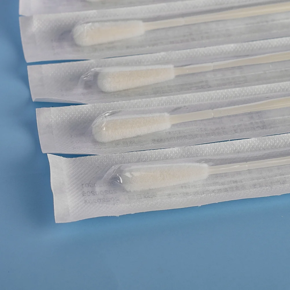 Cotton Fioc Milisten Cotton Tipped Applicators Swabs Specimen Nasal Nasopharyngeal Disposable Sampling