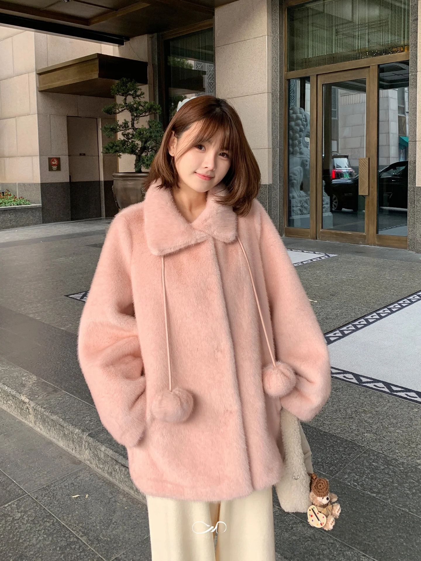 

Женская шуба Mashixi больших размеров: теплая, объемная, пушистая, экологичная, свободного кроя, зимняя верхняя одежда в повседневном стиле