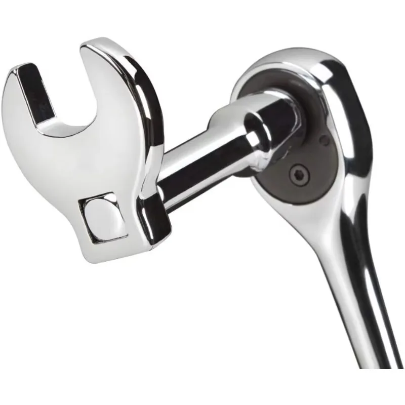 

[XMSJ-ограниченный запас, купить сейчас! ] Ключ Crowfoot с приводом 3/8 дюйма — торцевой ключ с открытым концом 3/8 дюйма с кованой конструкцией и никель-Ch