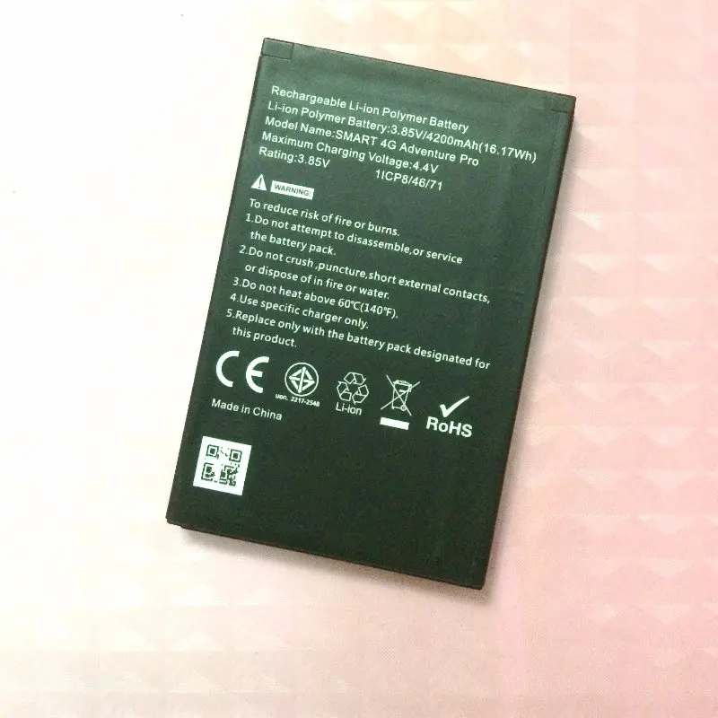 Westrock High Quality Battery  4200mAh for TRUE SMart 4g Adventure Pro Cell Phone