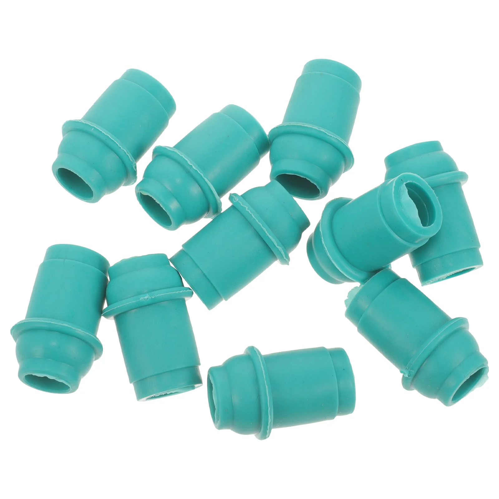 10 Pcs Cupping Connector Hand Pump Nozzle Tips Connectors Replacement Parts Plastic