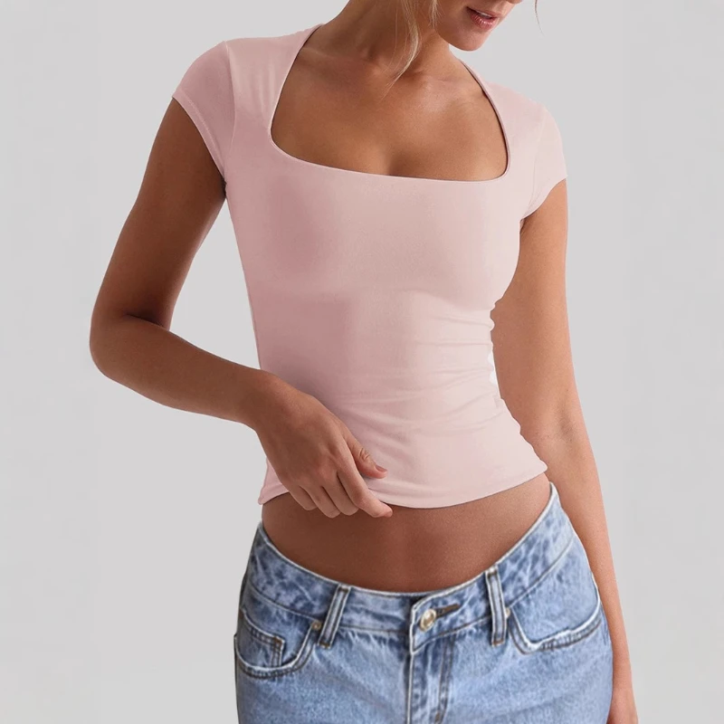 

Sports Stretch Slim Fit T-shirt for Women's Summer 2026