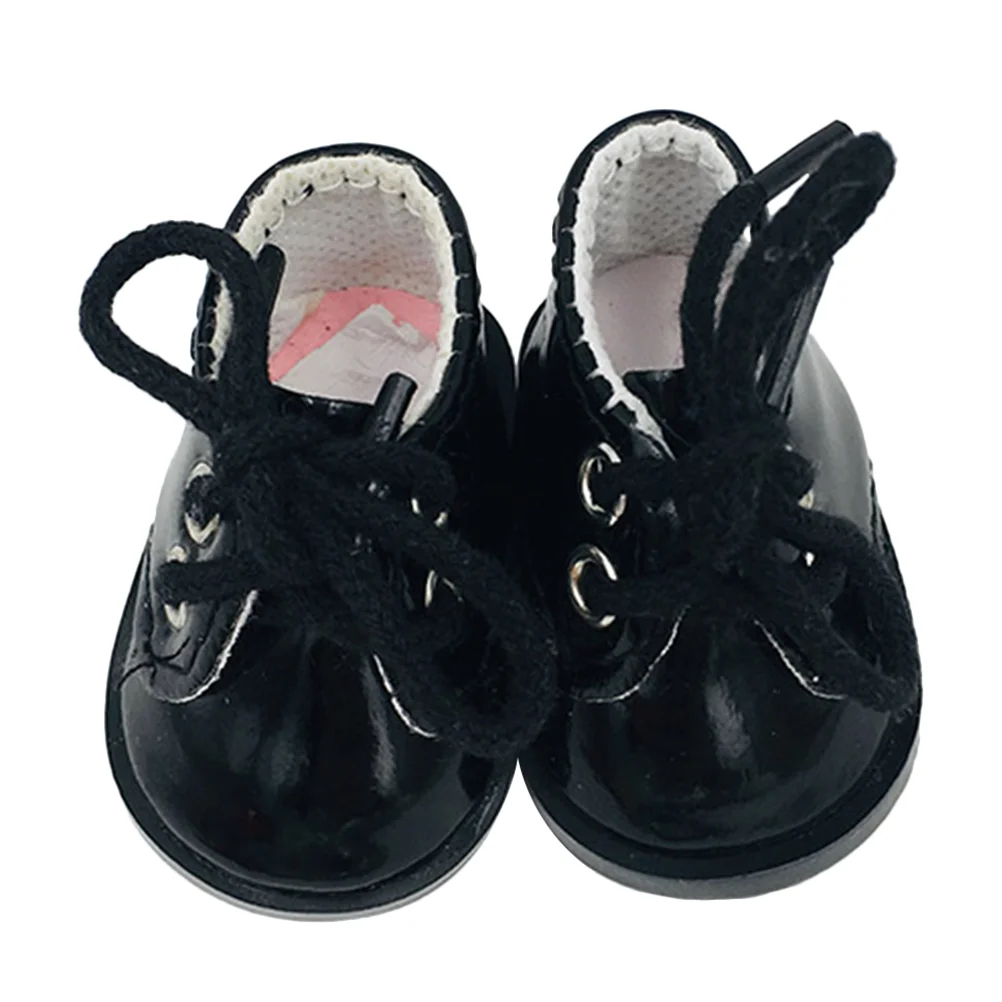 

Shoe Accessories Mini Black Shoes Child Childrens Toys Finger Sandals 55X31X26CM Cloth Decor Ornaments