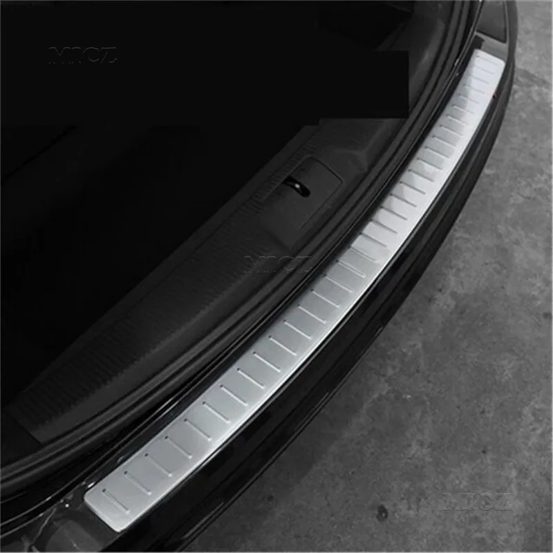 

For Volkswagen Sharan 2011 - 2017 2018 2019 2020 Stainless Steel Rear Bumper Protector Sill Trunk Tread Plate Trim Car Styling