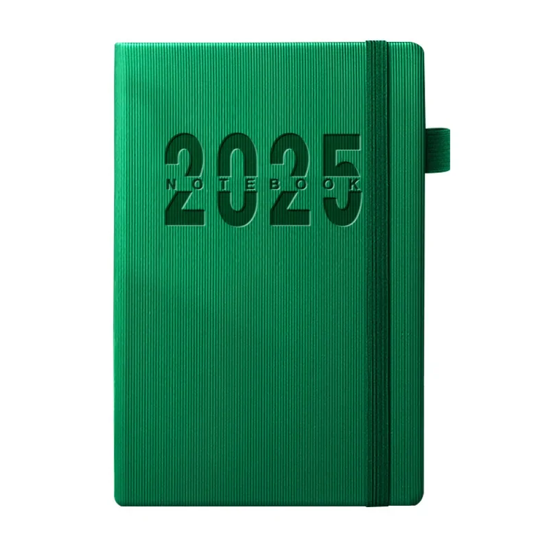 2025 strap schedule notebook custom souvenir daily time management efficiency plan calendar book agenda planner  school  budget