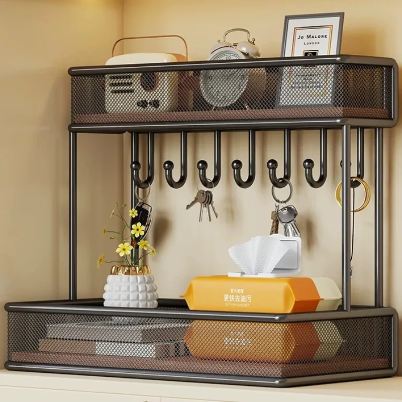 Headphone Spices Storage Holders Trinket Corner Display Perfume Racks Jewelry Interior Escurridor De Platos Household Items