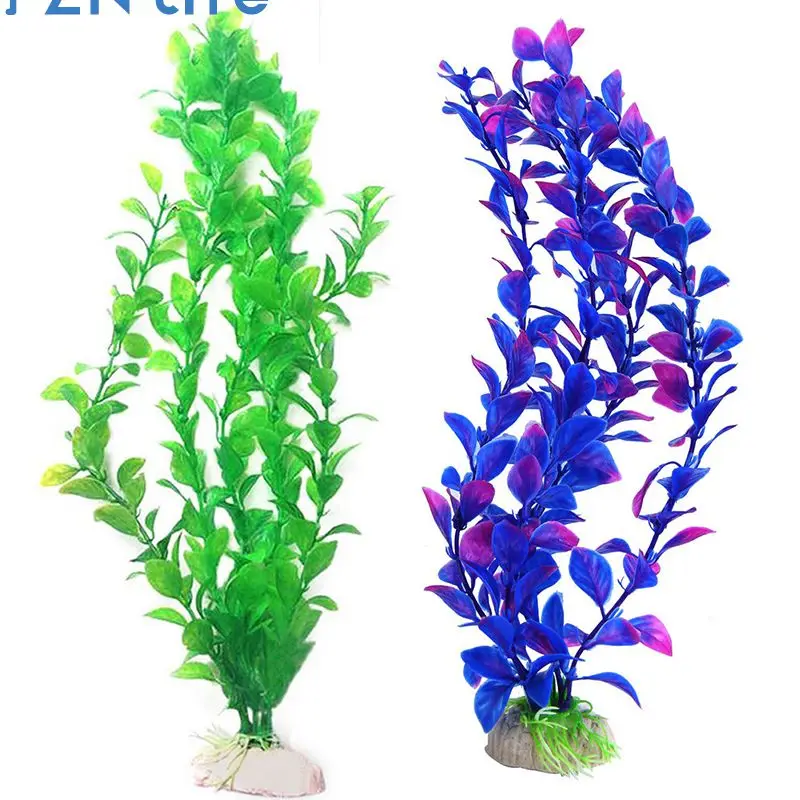 Aquarium Fish Tank Seaweed Decoration Durable Vibrant Green And Purple Colors Create A Natural And Lively Habitat Fish Tank