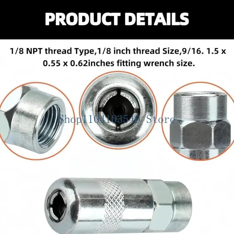 02DC Metal Threaded Lubrication Part with Wrenching Area for Service