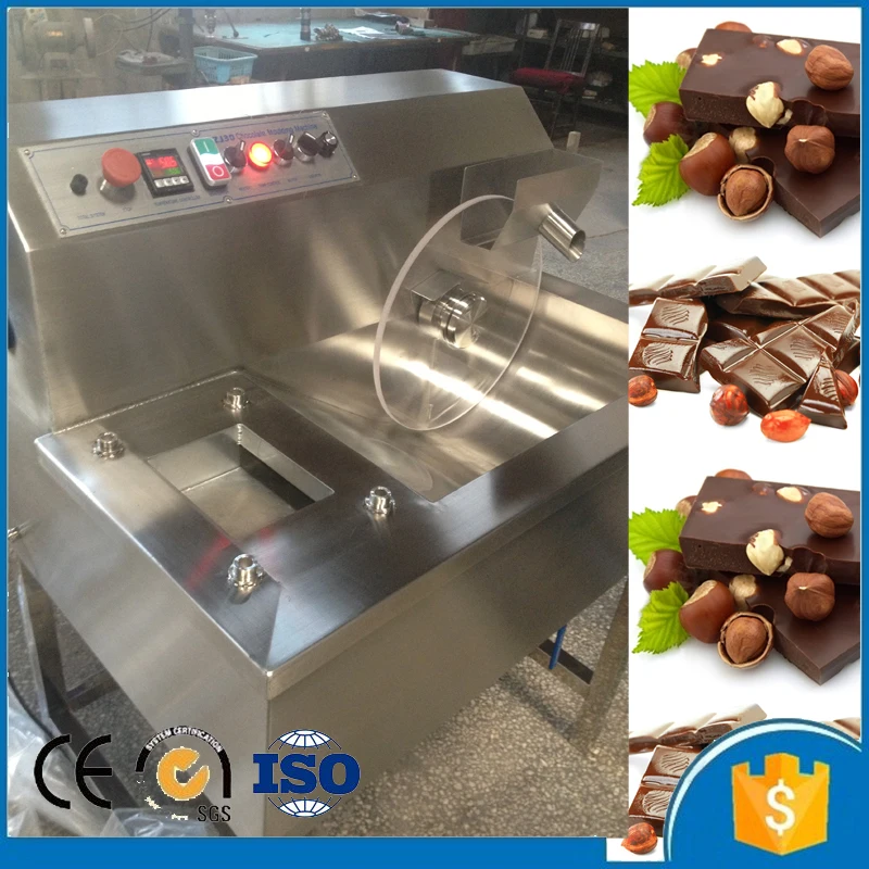 آلة تقسية الشوكولاتة ذات سعة كبيرة 30/60 كجم معدات وعاء صهر الشوكولاتة الأوتوماتيكية