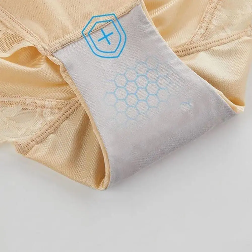 Послеродовые трусики с кружевным цветком и высокой талией, плотное корректирующее белье для контроля живота, прозрачное восстановление, тонкое бесшовное нижнее белье для женщин