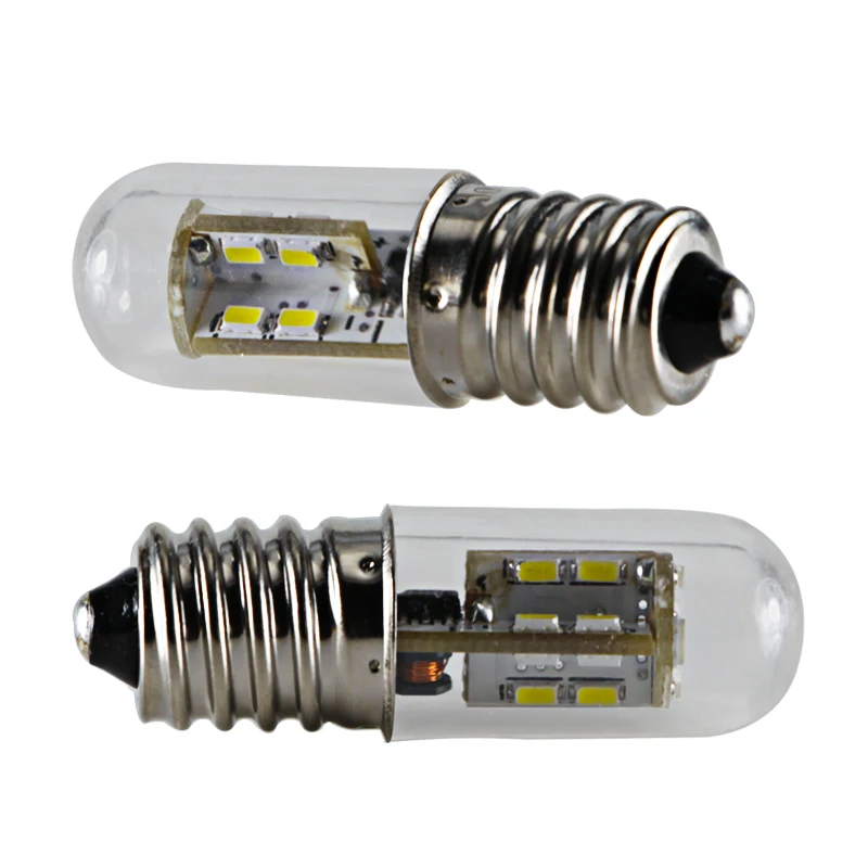 E14 Mini LED Corn Bulb 2W Candle Spotlight Indoor Home Lighting 10-30V Compatible 12V 24V SMD3014 Chip 12 24 Volt Lamp