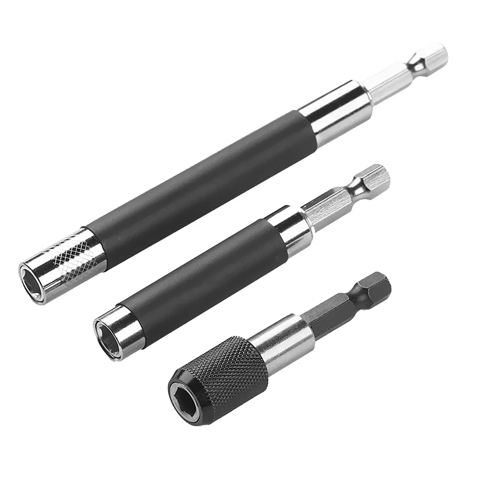 3Pcs/ Set Telescoping Screwdriver Bit Holder 1/4