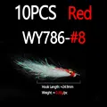 10pcs Red