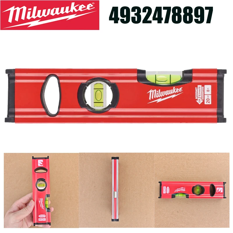 Milwaukee 4932478897 Slim Magnetic Box Level 200mm(8