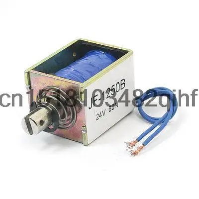 

JF-1250B DC24V 60N/10 мм тянущий двухтактный электромагнит с открытой рамой