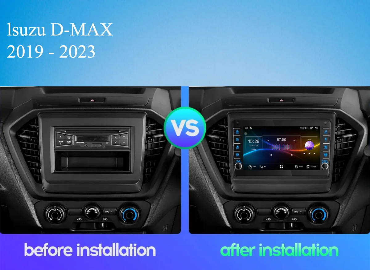 For lsuzu D-MAX 2019 - 2023 Car Gps Navi Monitor Stereo Auto Radio Music MP5 Tape recorder DVD Cassette car intelligent systems
