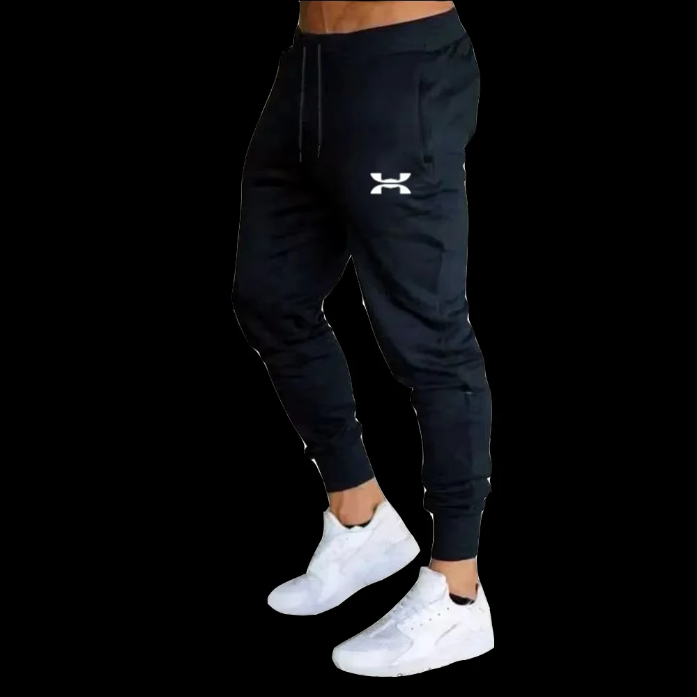 2026 Running Pants New Thin Sports Jogging Trousers Breathable Loose Fitness Bottoms Solid Outfit Sportswear Pants Spring Autumn