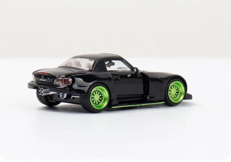 RM 1/64 S2000 Convertible Alloy Toy Motor Vehicle Diecast Metal Model Gifts
