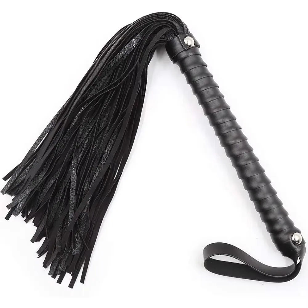 48.5cm  Riding Crop for Horse, Black Soft Horse Whip Crop for Shows and Performances