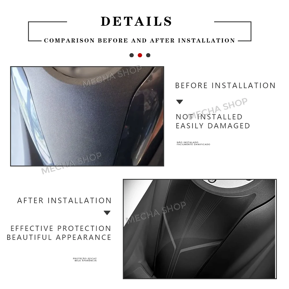 For TMAX560 T MAX 560 2025 2026 Motorcycle Accessories 3D Resin Sticker Protection Kit