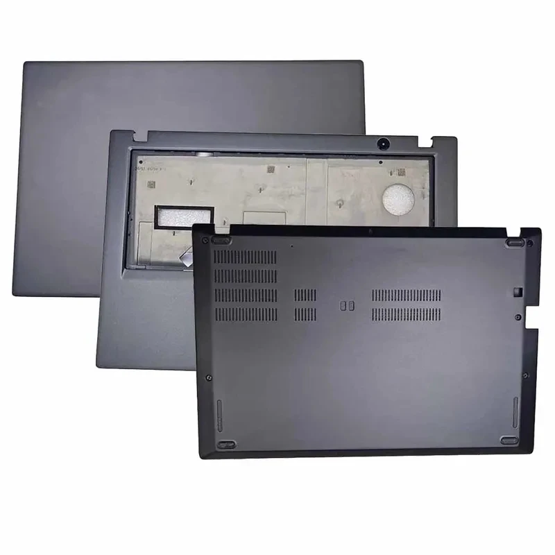 New Top Case for Lenovo ThinkPad T480S 1920 FHD LCD Screen Back Cover with Palmrest and Fingerprint Hole Bottom Cover