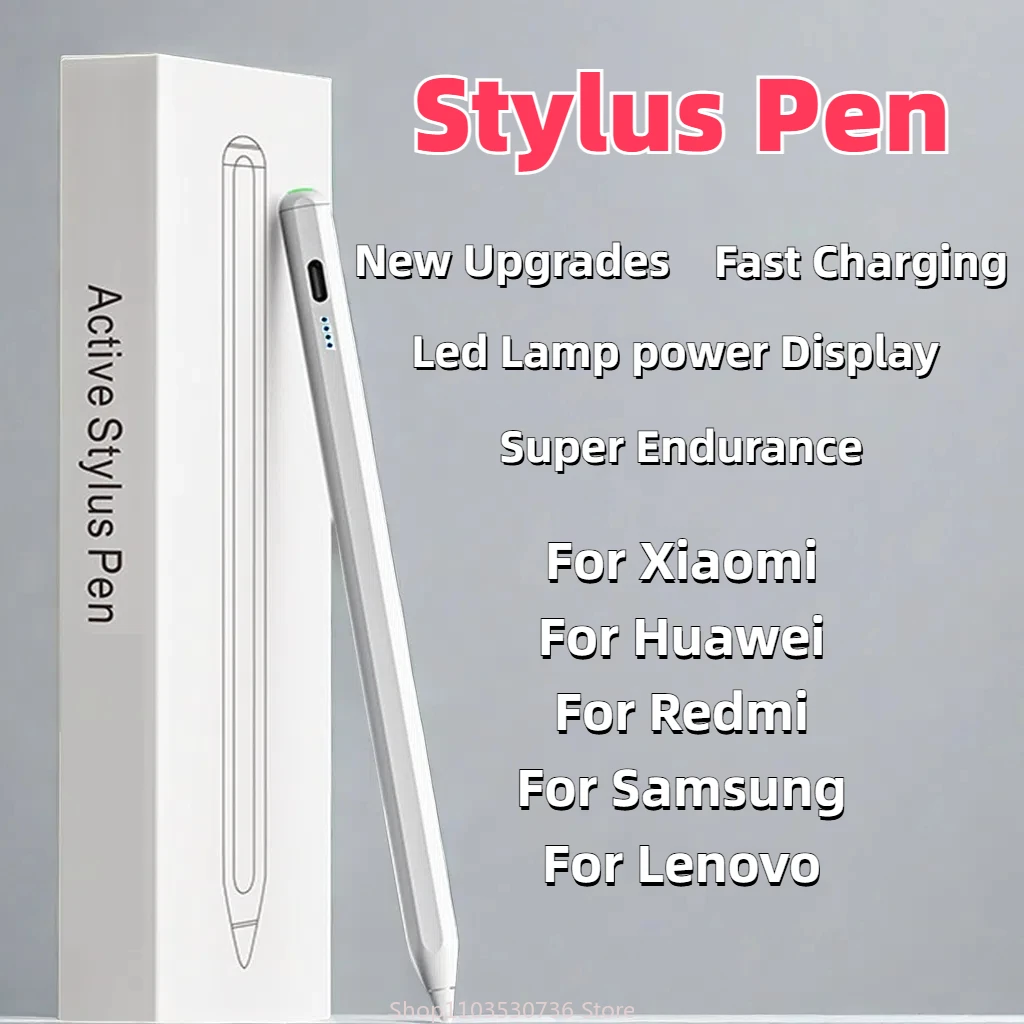 

for xiaomi Pad 5 Stylus Pen For Samsung Pad without Palm Rejection Tilt,for Honor Redmi Pad pen for All Android Tablet Phone Pen