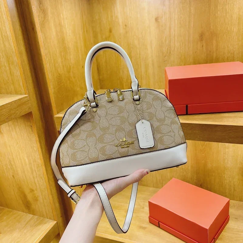 

Elegant Leather Classic Crossbody Bag Women Luxury Vintage Designer Tote Minimalist Stylish Commuter Large Capacity Solid Color