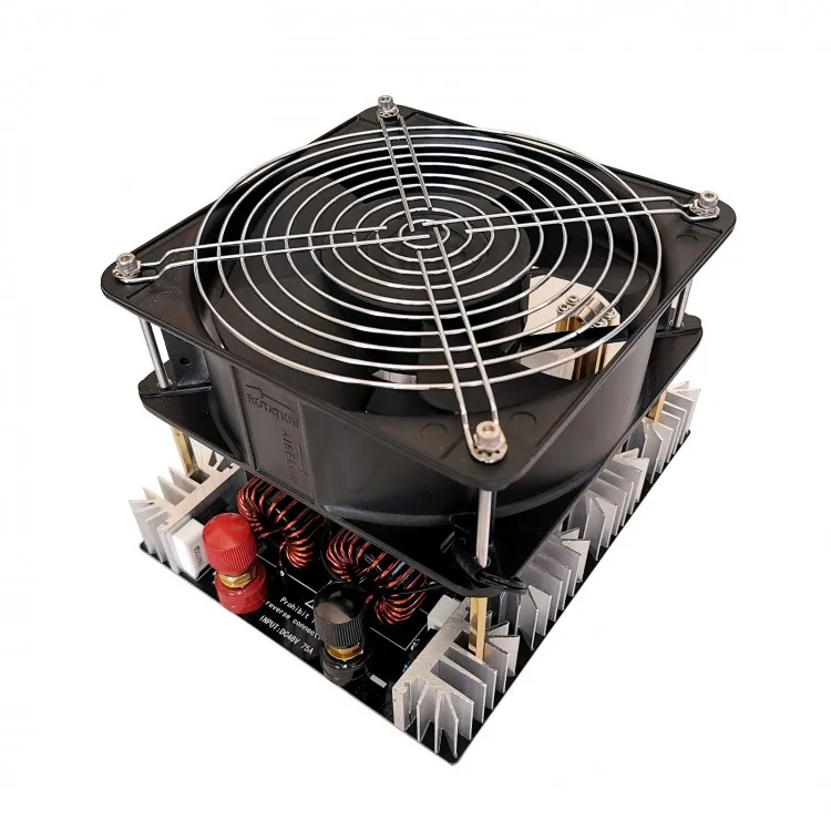 4000W ZVS Induction Heater Set With Crucible Pump Power Supply & Air Switch For Heat Tape Blankets And Heaters
