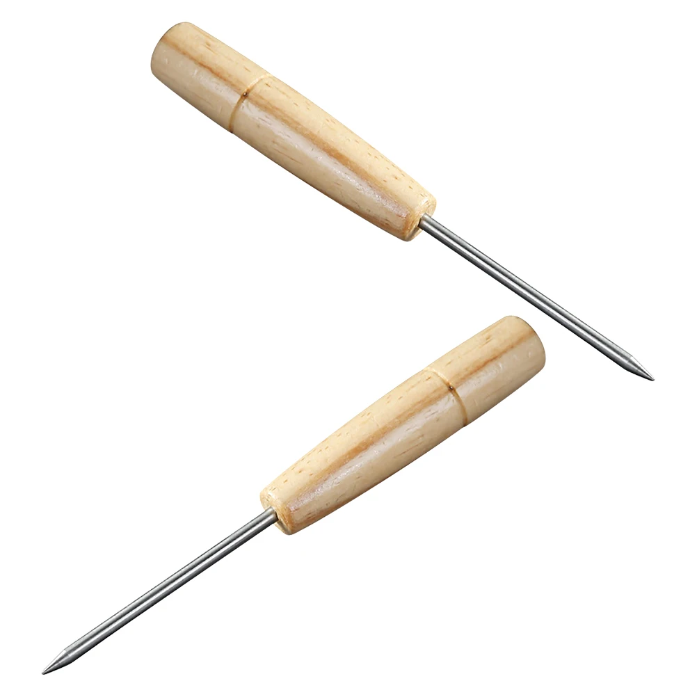 

2 pcs Stainless Steel Pick Portable Ice Chisel For Bar Home Kitchen Camping Ice Crusher Tool No Burr Easy Storage