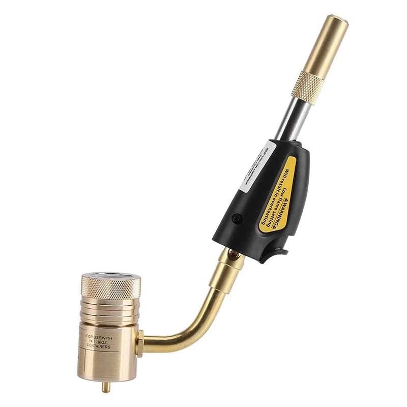 

Turbo Torch Tips Gas Self Ignition Turbo Torch Regulator Brazing Soldering Welding Plumbing Tool Home Accessory