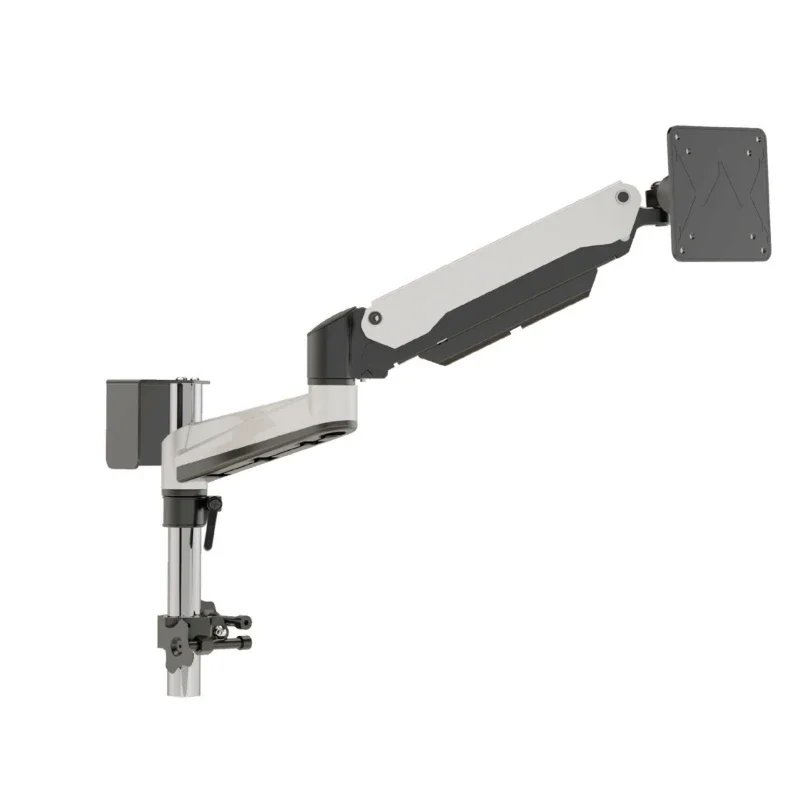 

Workstation screen monitor bracket, desk computer screen hanger up and down