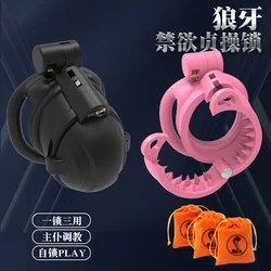 High Quality Design Removable Cock Cage Lightweight Spikes Male Chastity Device Sissy Slaves BDSM Adult Sex Toy For Men Gay