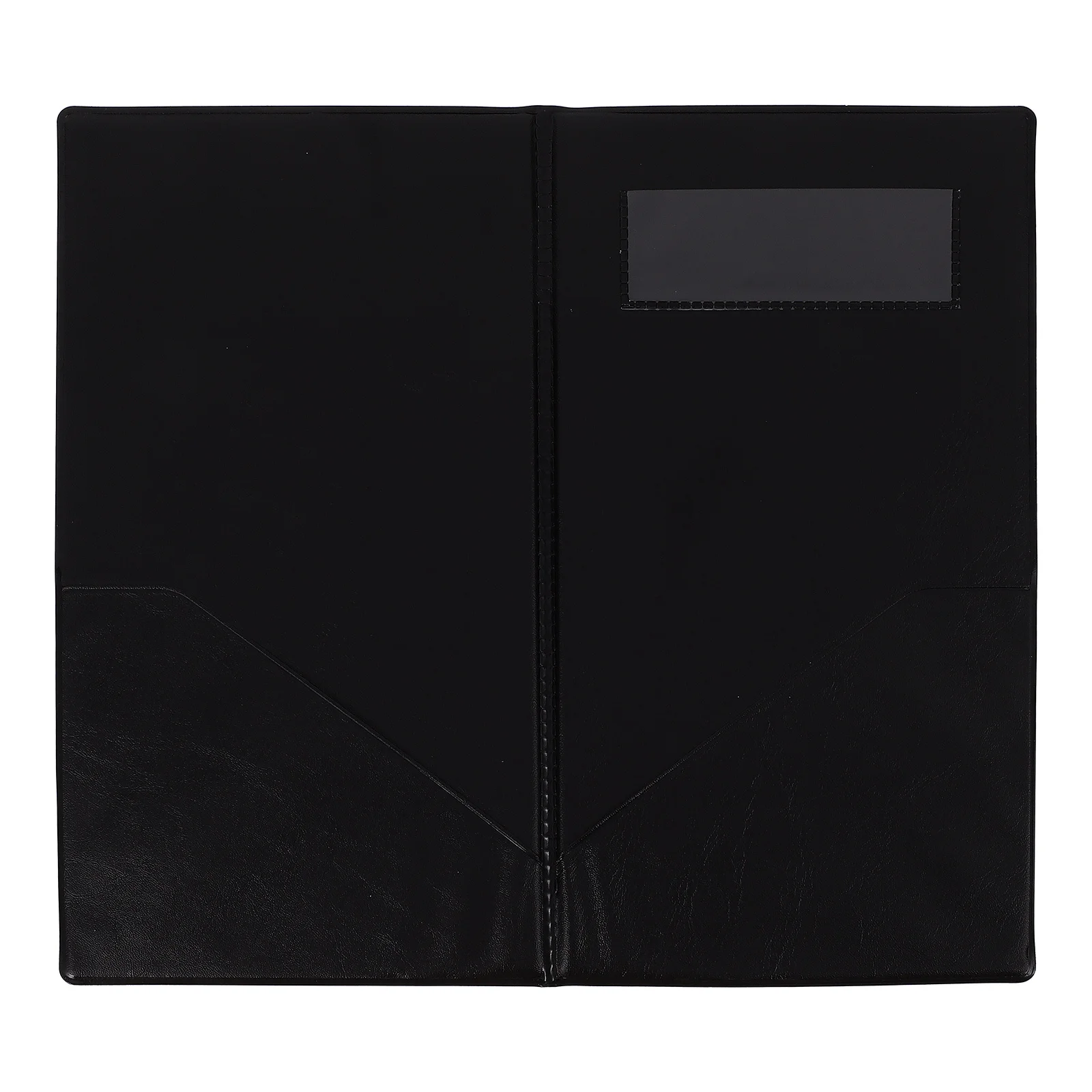 حامل بطاقة فحص الضيوف شكرًا لك، كتاب خادم بغطاء أنيق مخيط يدويًا للمطاعم والحانات وحفلات الزفاف العملية #1