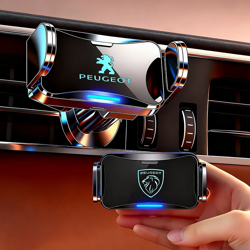 Soporte de teléfono para coche Peugeot, accesorios de navegación para Peugeot 206 307 308 3008 207 208 407 408 508 2008 5008 301 4008 106 205