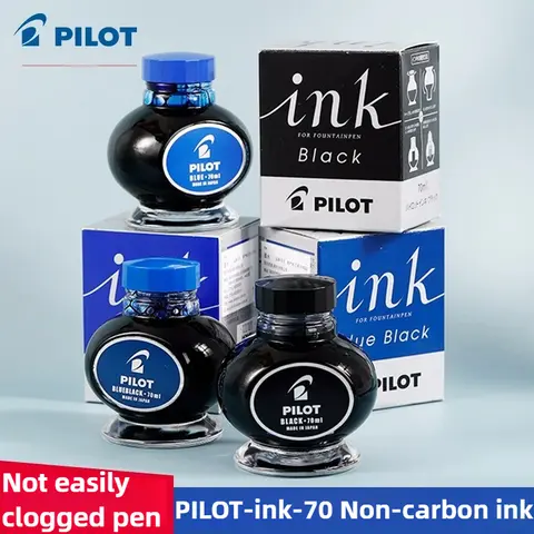 Bilashmart Pilot 350/15ml Fountain Pens Ink Chinese ink Multicolour Glass Bottled Writing Calligraphy ink Office School Supplies Stationery