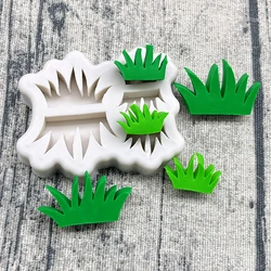 Grass Silicone Sugarcraft Mold Resin Tools Cupcake Baking Mould Fondant Cake Decorating Tools