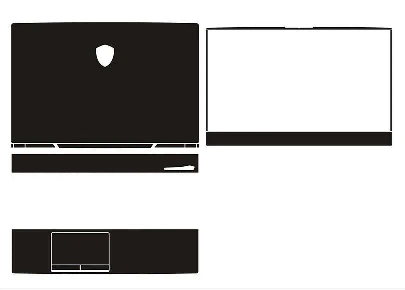 Film Skin MSI GF63 GF65 GT77 GS65 – Protector Antiarañazos Adhesivo - imagen 3