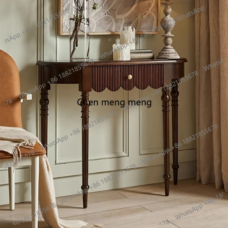 HR  Hall Way Table Unique Console Table Classic Luxury Modern Decor Corner Table Senior Glamour Konsolentisch Furniture Living R