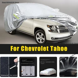 For Chevrolet Tahoe Car Cover Outdoor Protection Full Car Covers Snow Cover Sunshade Waterproof Dustproof Car accessories